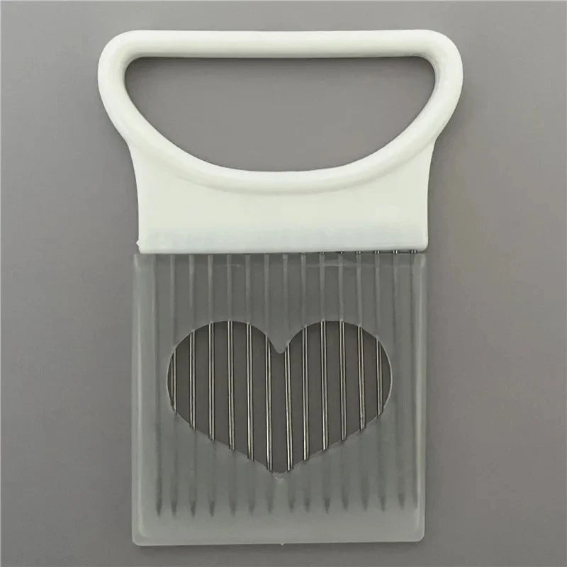 304 Держатель луковиц из нержавеющей стали — вилка и руководство по резке лука, томатов, картофеля и мяса растительного происхождения