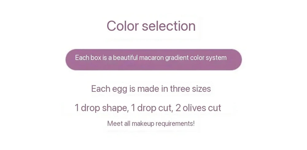 4PCS макияж Губка Блендер Красотка Яйцо Косметика - Soft Foundation & Powder Spoungs for Women, Professional Breature Tools