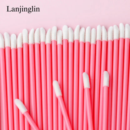 Lanjinglin 5/50 Pcs Разбрызгаемые косметические щётки для липовой щетки — инструмент расширения респиратора, профессиональные аксессуары красоты
