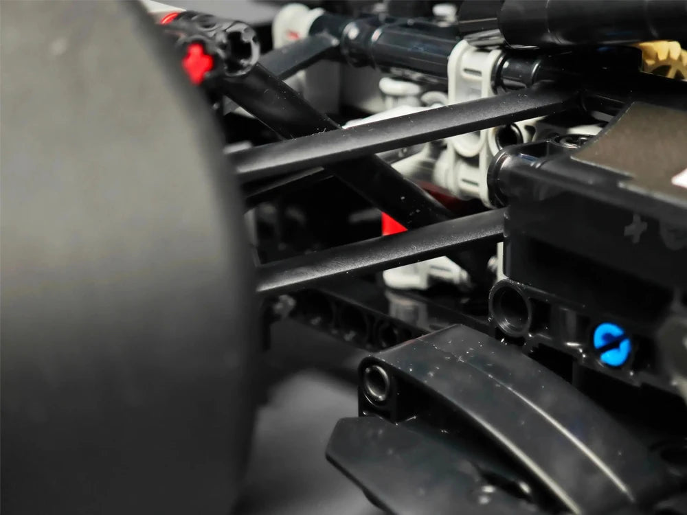 Технология 1642PCS Механические блоки для строительства автомобилей - W14 модель для взрослых и детей