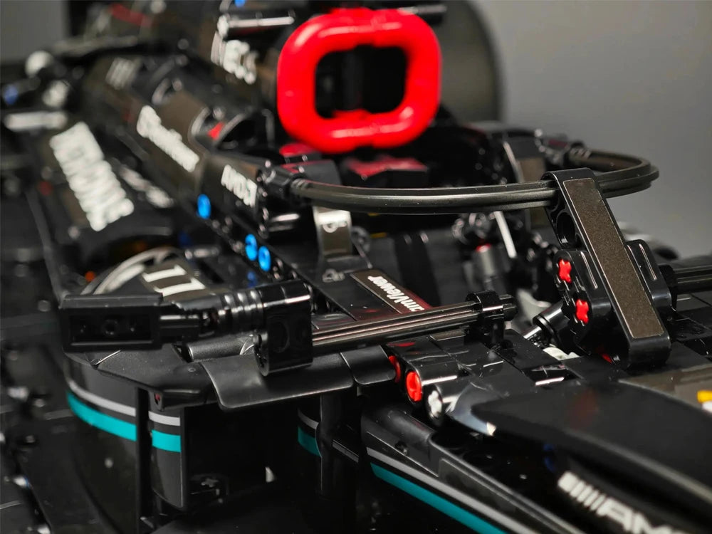 Технология 1642PCS Механические блоки для строительства автомобилей - W14 модель для взрослых и детей