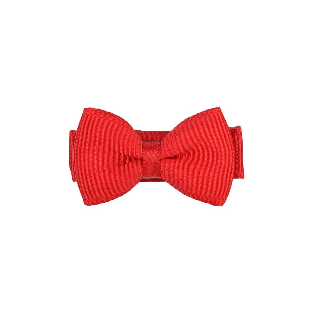 1.2 Мини-причёска с клипом — твердые цвета волос для детей и девочек