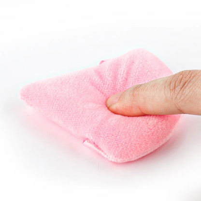 SHIDISHANGIN Triangle Velvet Powder Puff – Многоразовая косметическая губка, Mini Cotton Mappup Puff for Foundation, Eyeshow и Beature Tools (1/2/3/6pc)