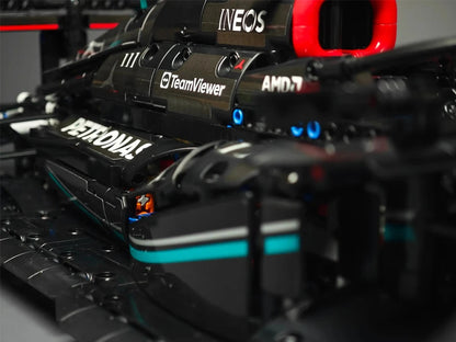 Технология 1642PCS Механические блоки для строительства автомобилей - W14 модель для взрослых и детей