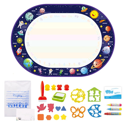 100x80CM Magic Water Christ Mat – Повторное использование Doodle Board Montesori Education игрушки для детей