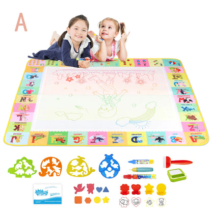 100x80CM Magic Water Christ Mat – Повторное использование Doodle Board Montesori Education игрушки для детей