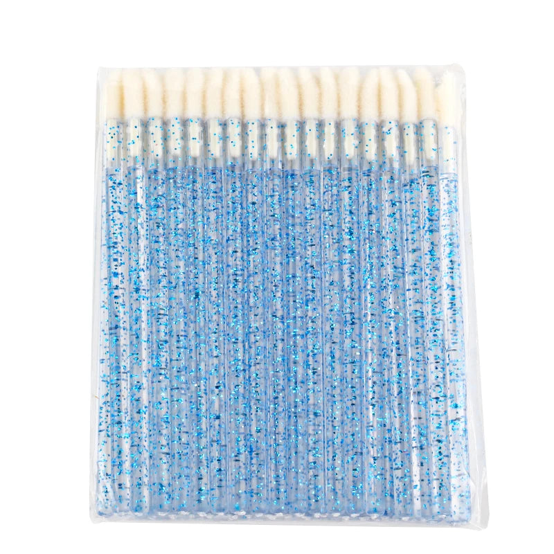 Lanjinglin 5/50 Pcs Разбрызгаемые косметические щётки для липовой щетки — инструмент расширения респиратора, профессиональные аксессуары красоты