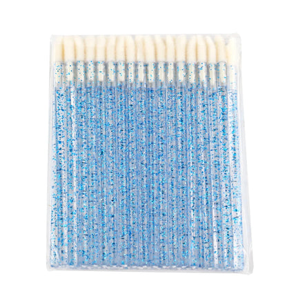 Lanjinglin 5/50 Pcs Разбрызгаемые косметические щётки для липовой щетки — инструмент расширения респиратора, профессиональные аксессуары красоты