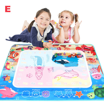 100x80CM Magic Water Christ Mat – Повторное использование Doodle Board Montesori Education игрушки для детей