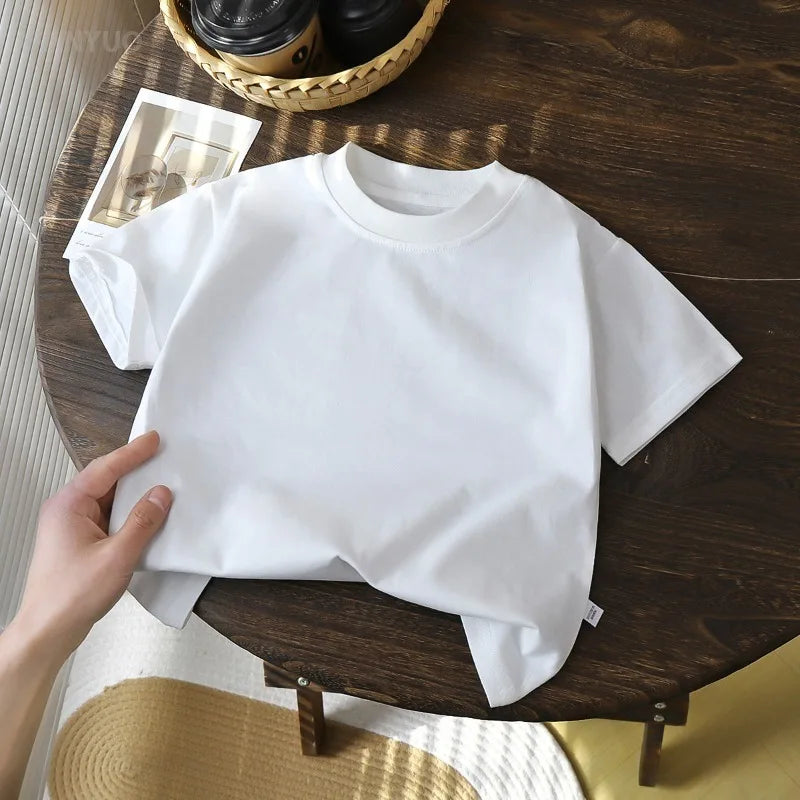 2-10Y Children/Girls Чистый хлопок короткометражный пульверный футбол — детские мальчики и девочки Саммер Топс