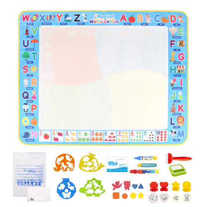 100x80CM Magic Water Christ Mat – Повторное использование Doodle Board Montesori Education игрушки для детей