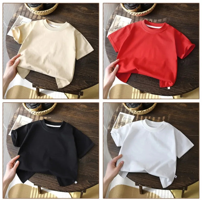 2-10Y Children/Girls Чистый хлопок короткометражный пульверный футбол — детские мальчики и девочки Саммер Топс