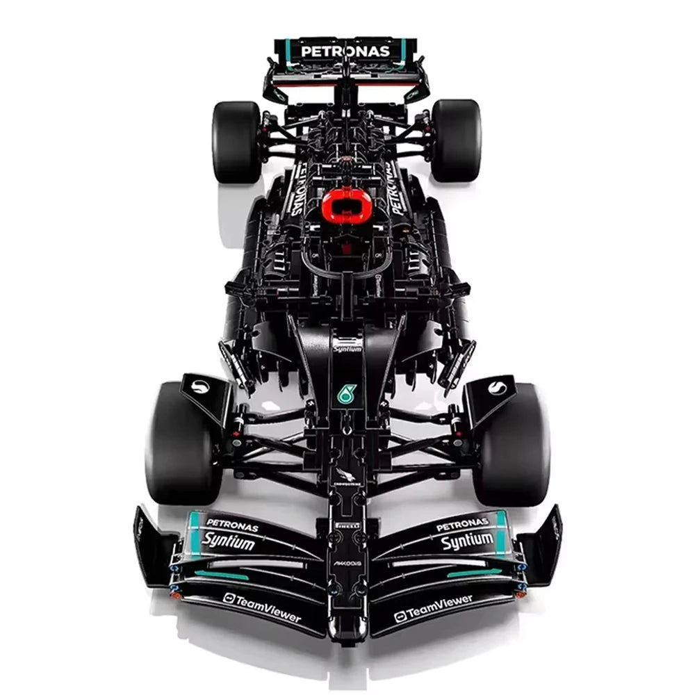 Технология 1642PCS Механические блоки для строительства автомобилей - W14 модель для взрослых и детей