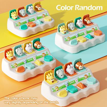 Монтессори Игрушки для животных и ящики для обучения – совершенствование логической и моторной подготовки детей