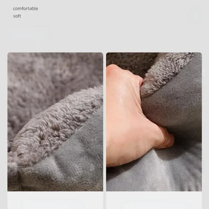 Soft Plush Pet Bed for Cats & Small Dogs – Cozy Breathable Cushion House