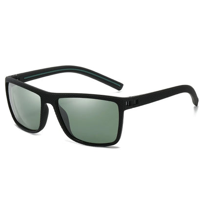 Модные поляризированные солнечные очки на площади Винтаж для мужчин и женщин – дизайнер UV400 Вождение и рыболовные глазные очки