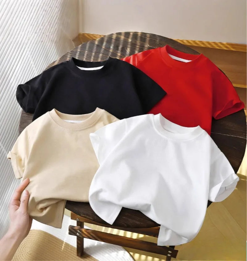 2-10Y Children/Girls Чистый хлопок короткометражный пульверный футбол — детские мальчики и девочки Саммер Топс